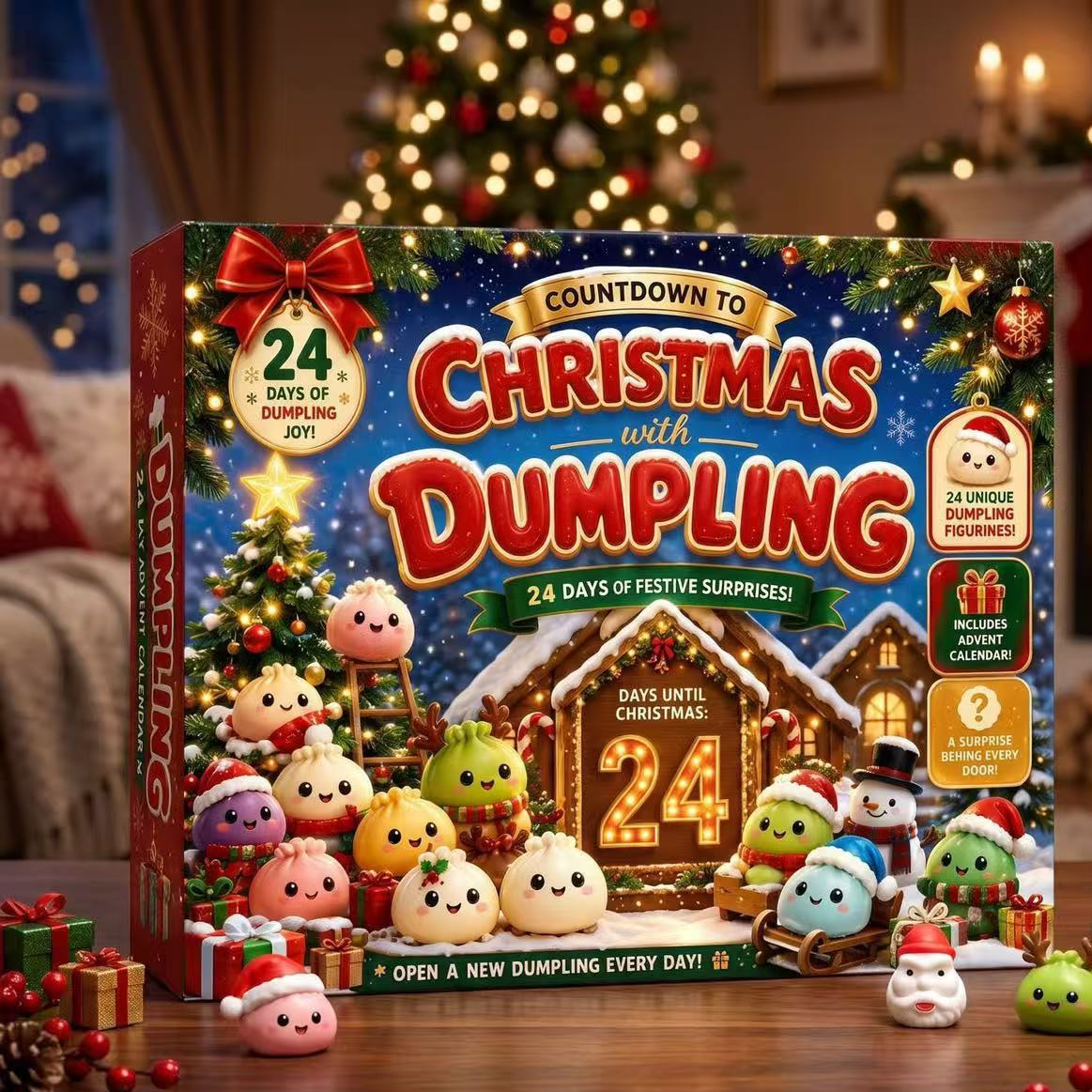 Christmas Squishy Advent Calendar